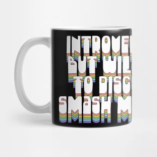 Introverted But Willing To Discuss Smash Mouth Mug